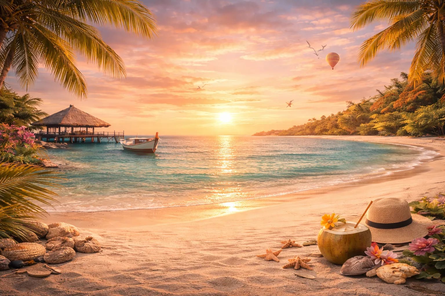 Scenic beach destination — compare holiday packages on GoJourneyJunction